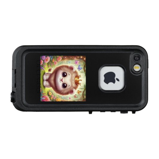 ライオンの王様キング君✨✨ LifeProof iPhone HOESJE (Achterkant (horizontaal))