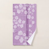 ラブリーフラワー　落ち着いたピンク BAD HANDDOEK (Handdoek)