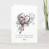 ラヴ・トウ・ダンス グリーティングカード KAART (Achterkant)