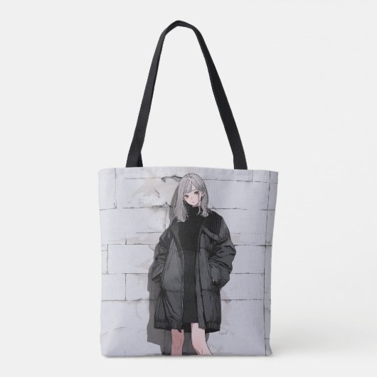 リバーシブル・トートバック｜寿司娘 GenerativeAI Tote Bag (Achterkant)