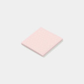 リボン＆ドット（ピンク）   POST-IT® NOTES (Schuin)