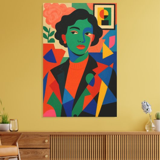 ルシル・ヴェルディア CANVAS AFDRUK (Insitu (Woonkamer))