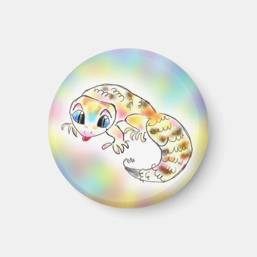 レオパードゲッコーちゃん MAGNEET (Voorkant)