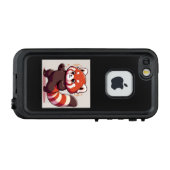 レッサーパンダのときめき日和 LifeProof iPhone HOESJE (Achterkant (horizontaal))