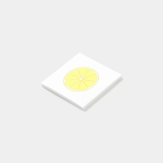 レモン POST-IT® NOTES (Schuin)