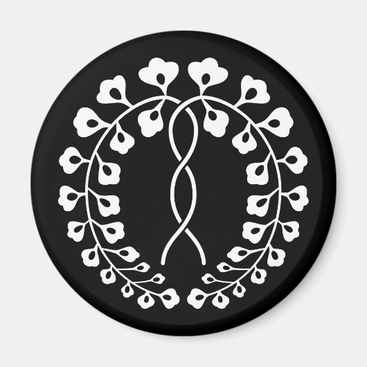 一 条 藤 MAGNEET (Voorkant)