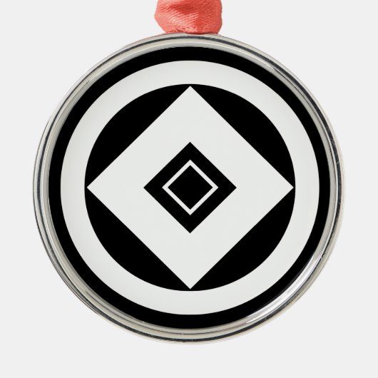 一 柳 二 重 釘 貫 METALEN ORNAMENT (Voorkant)