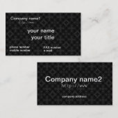 七宝繋ぎ VISITEKAARTJE (Voorkant / Achterkant)