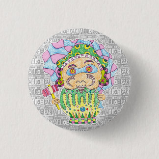 七福神/大黒天 缶バッジ RONDE BUTTON 3,2 CM