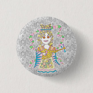 七福神/弁財天 缶バッジ RONDE BUTTON 3,2 CM