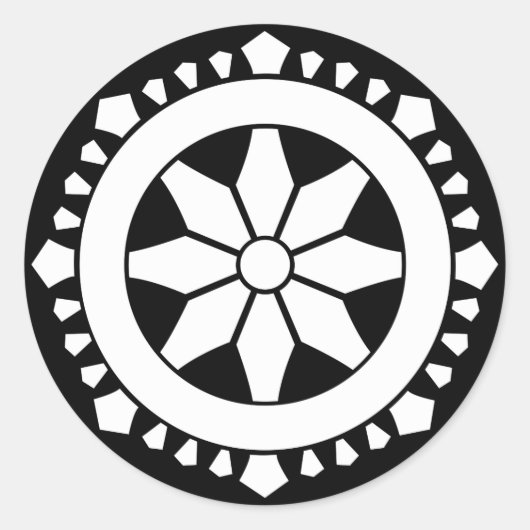 三宅輪宝 RONDE STICKER (Voorkant)