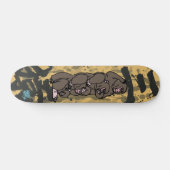 三猿-見猿聞か猿言わ猿- PERSOONLIJK SKATEBOARD (Horizontaal)