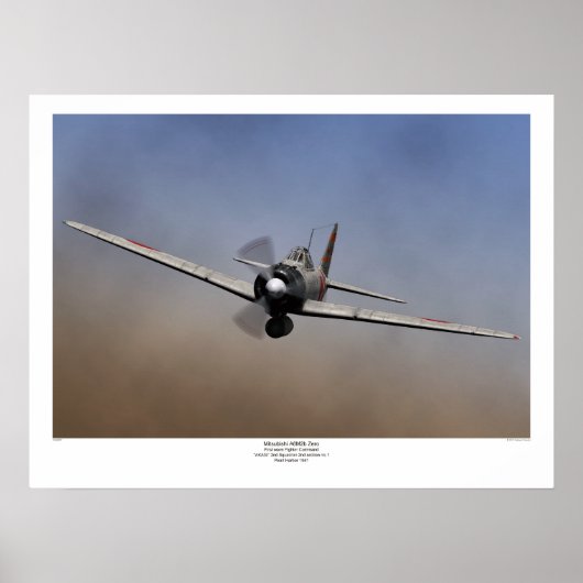 三菱零式艦上戦闘機 POSTER (Voorkant)