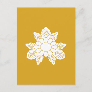 三 つ 野 菊 BRIEFKAART