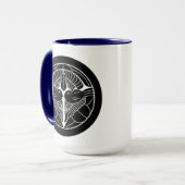 上 杉 家 紋, Uesugi Kenshin KAMON, Japanse familiekrin Mok (Voorkant links)