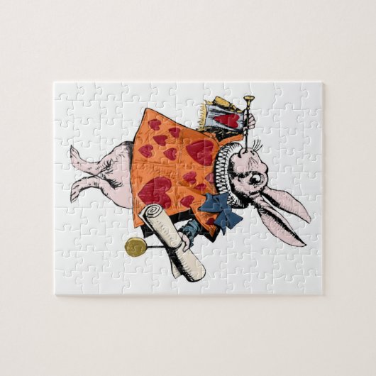 不思議の国のアリスのうさぎ LEGPUZZEL (Horizontaal)