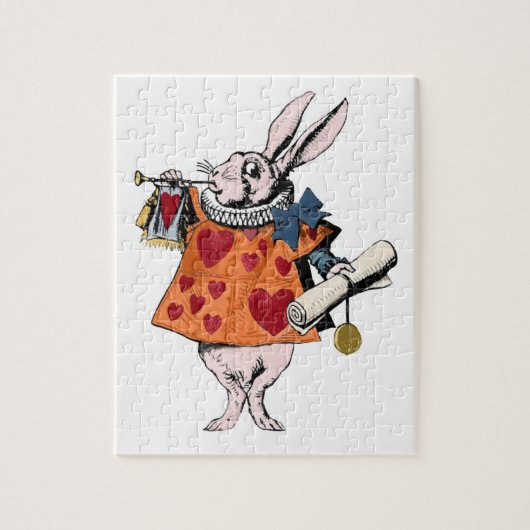 不思議の国のアリスのうさぎ LEGPUZZEL (Verticaal)