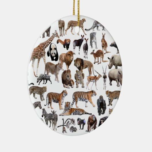 世 界 動 物 の ) KERAMISCH ORNAMENT (Rechts)