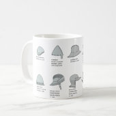 中世ヨーロッパのヘルメット KOFFIEMOK (Voorkant links)