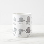 中世ヨーロッパのヘルメット KOFFIEMOK (Center)