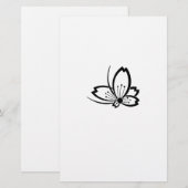中陰桜飛び蝶 BRIEFPAPIER (Voorkant / Achterkant)