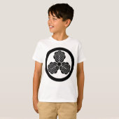 丸に三つ柏 T-SHIRT (Voorkant volledig)