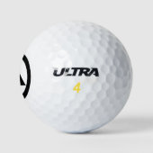 丸に三つ鱗 GOLFBALLEN (Logo)