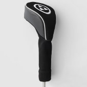 丸に三つ鱗 GOLFHEADCOVER (Schuin)