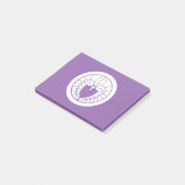 丸に下り藤 POST-IT® NOTES (Schuin)