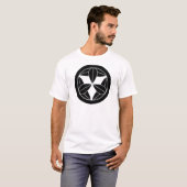 丸に九枚笹 T-SHIRT (Voorkant volledig)