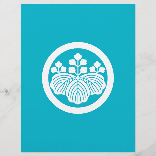 丸に五三桐 (Voorkant)