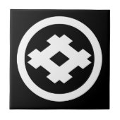 丸に井桁 TEGELTJE (Voorkant)