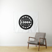 丸に抱き柊 WANDKLEED (In Situ (horizontaal))