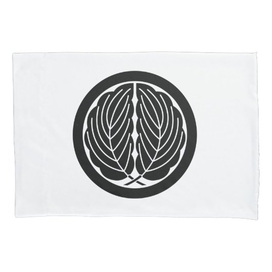 丸に抱き柏 KUSSENSLOOP (Voorkant)