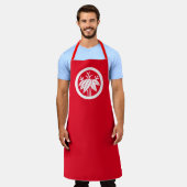 丸に根笹 エプロン SCHORT (Gedragen)