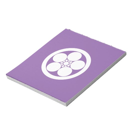 丸に梅鉢 NOTITIEBLOK (Linkerzijde)