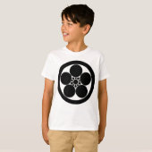 丸に梅鉢 T-SHIRT (Voorkant volledig)