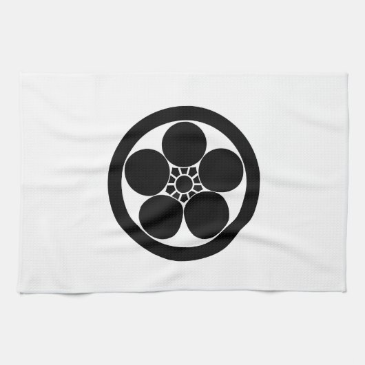 丸に梅鉢 THEEDOEK (Horizontaal)