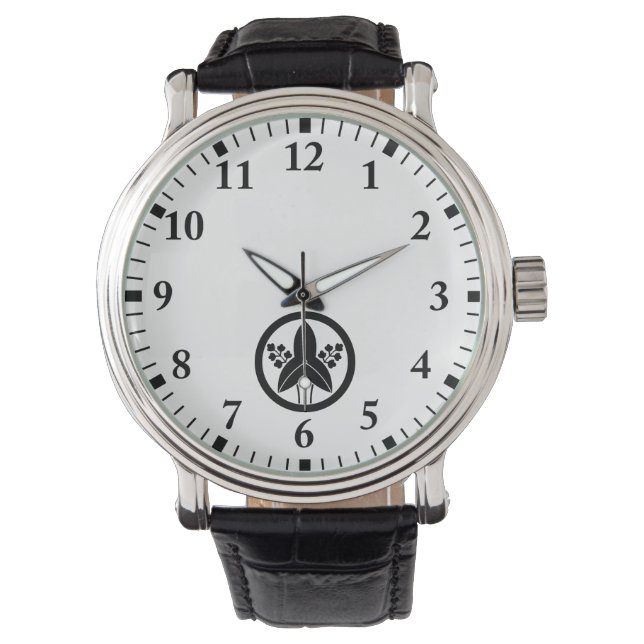 丸に立ち沢瀉 HORLOGE (Voorkant)