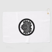 丸に鬼蔦 GOLFHANDDOEK (Horizontaal)