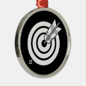丸的に当たり矢 METALEN ORNAMENT (Rechts)