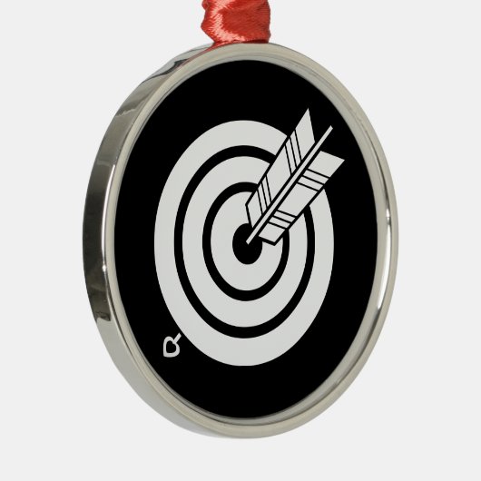 丸的に当たり矢 METALEN ORNAMENT (Rechts)
