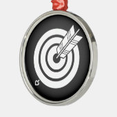 丸的に当たり矢 METALEN ORNAMENT (Links)