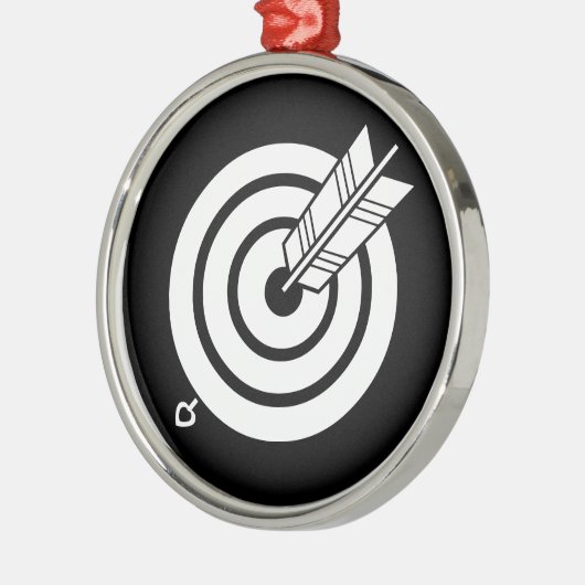 丸的に当たり矢 METALEN ORNAMENT (Links)
