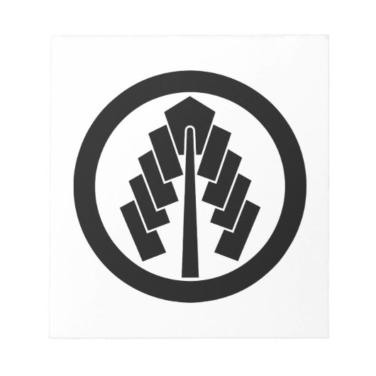 丸 に 幣 NOTITIEBLOK (Voorkant)
