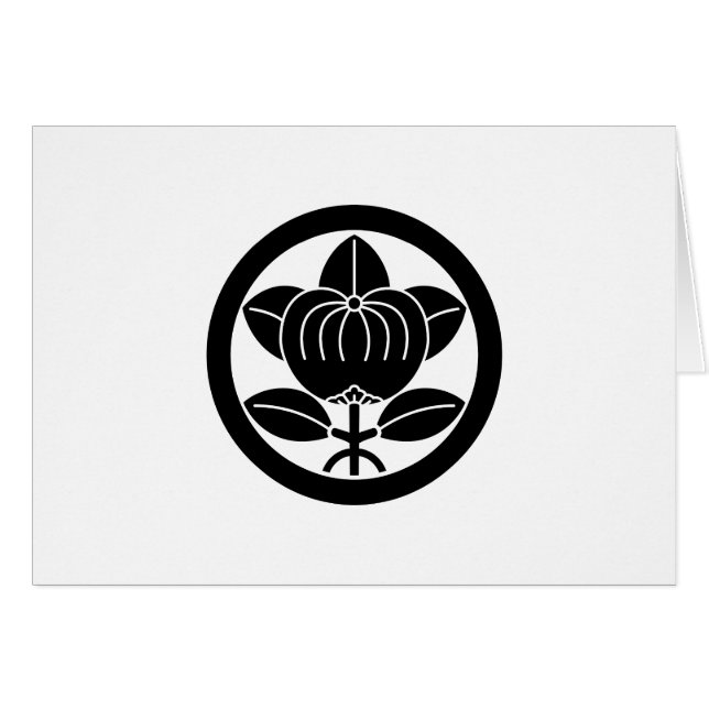 丸 に 本 足 橘 (Voorkant Horizontaal)