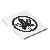 丸 に 沢 瀉 NOTITIEBLOK (Schuin)