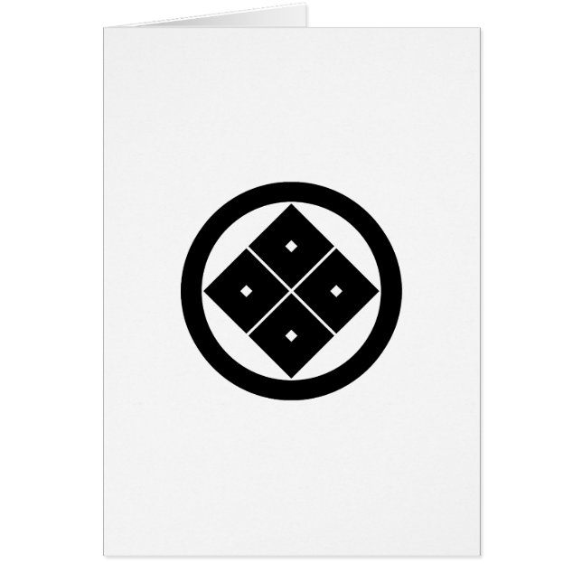 丸 に 立 て 四  (Voorkant)