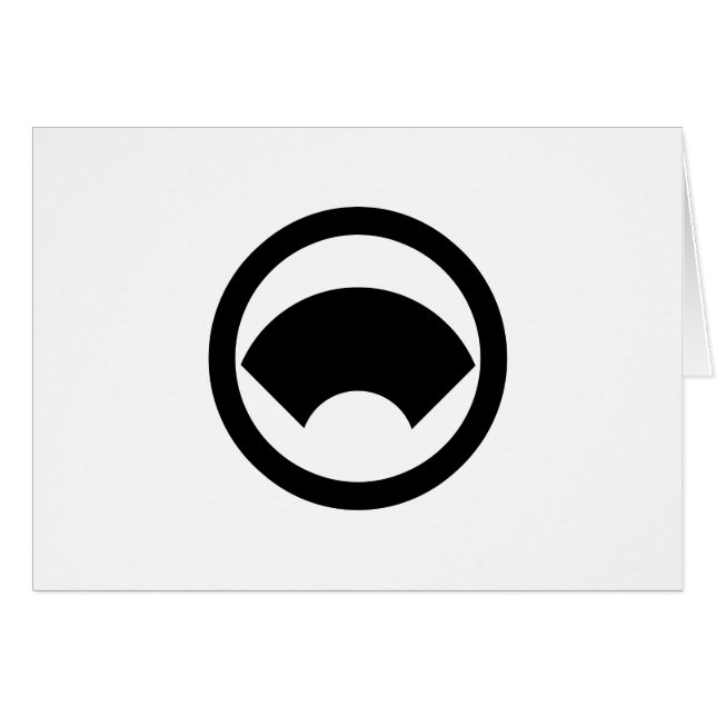 丸 地 紙 (Voorkant Horizontaal)