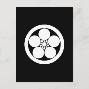 丸 梅 鉢 BRIEFKAART